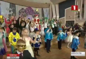 Новогоднюю сказку создали в 14-й школе и в 7-й школе-интернате Минска 